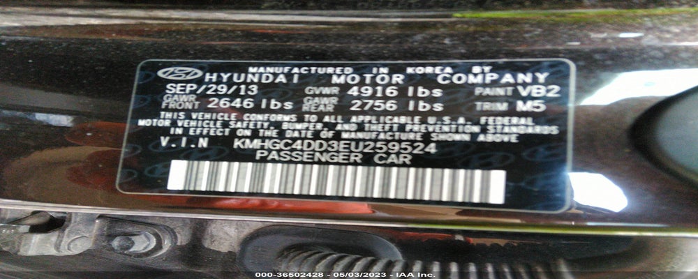KMHGC4DD3EU259524 2014 HYUNDAI GENESIS photo no. 9