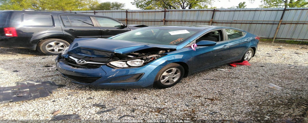KMHDH4AEXEU157381 2014 HYUNDAI ELANTRA photo no. 2