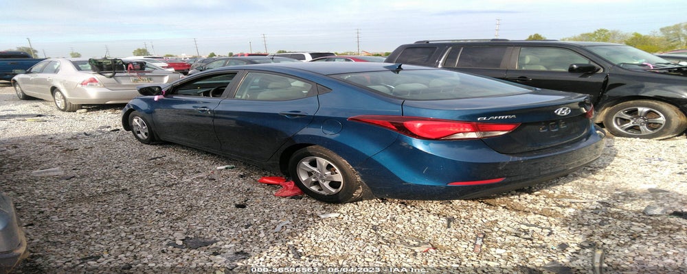 KMHDH4AEXEU157381 2014 HYUNDAI ELANTRA photo no. 3