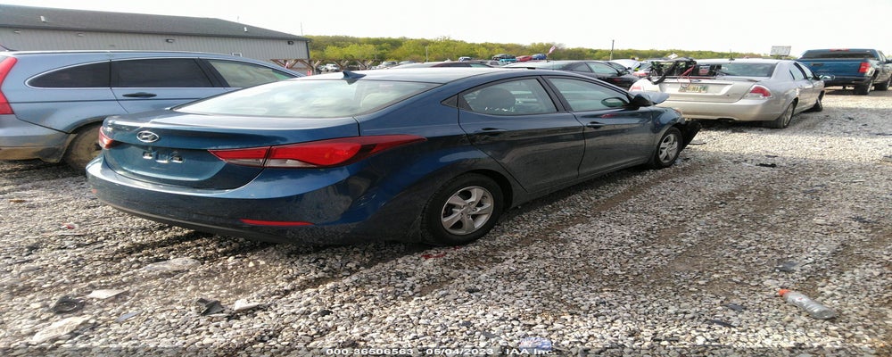 KMHDH4AEXEU157381 2014 HYUNDAI ELANTRA photo no. 4