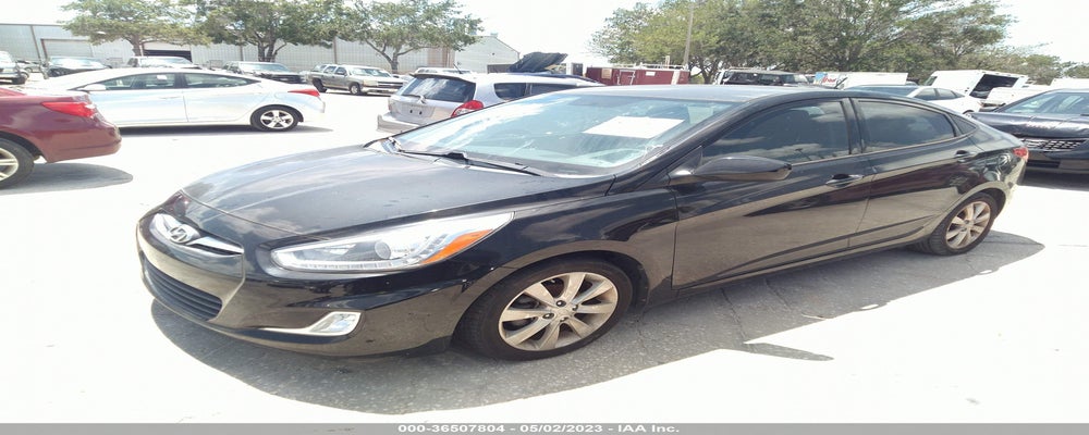 KMHCU4AE6EU767916 2014 HYUNDAI ACCENT photo no. 2