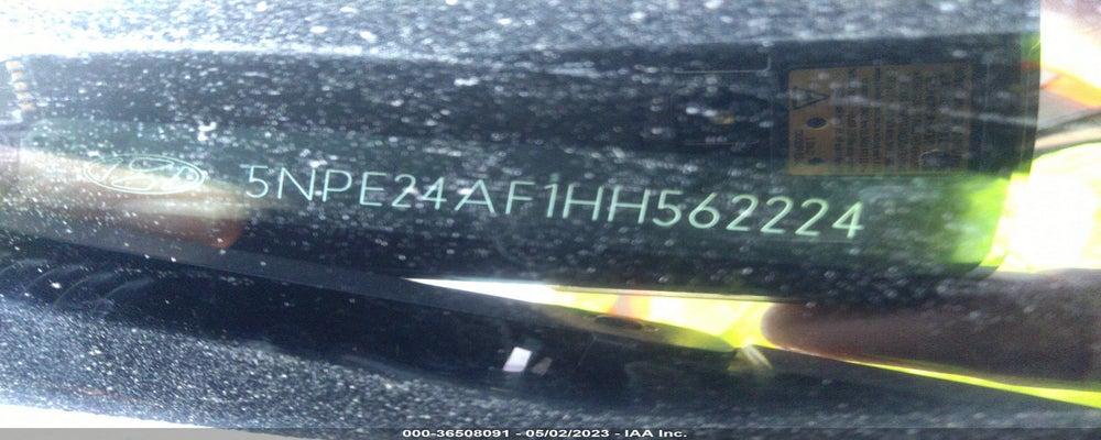 5NPE24AF1HH562224 2017 HYUNDAI SONATA photo no. 9
