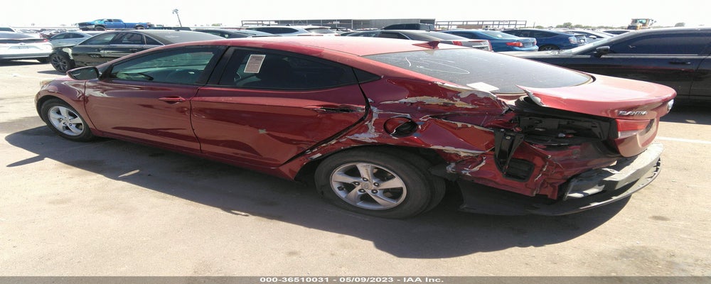 5NPDH4AE0EH496410 2014 HYUNDAI ELANTRA photo no. 3