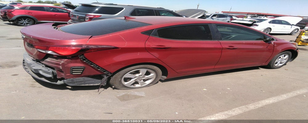 5NPDH4AE0EH496410 2014 HYUNDAI ELANTRA photo no. 4