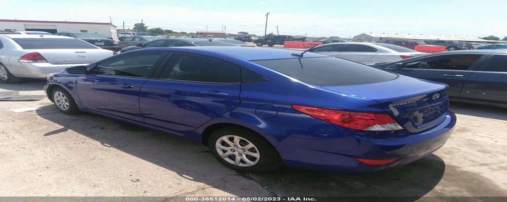 KMHCT4AE4DU548230 2013 HYUNDAI ACCENT photo no. 3