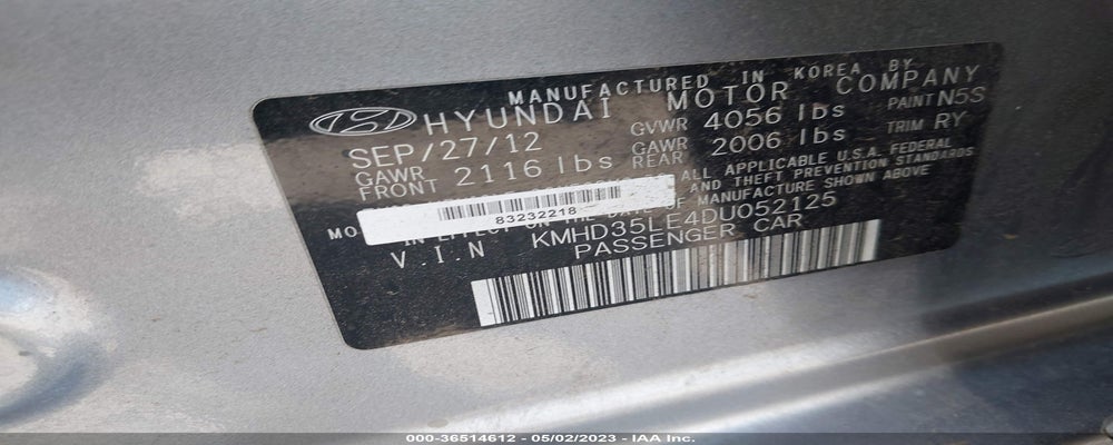 KMHD35LE4DU052125 2013 HYUNDAI ELANTRA GT photo no. 9