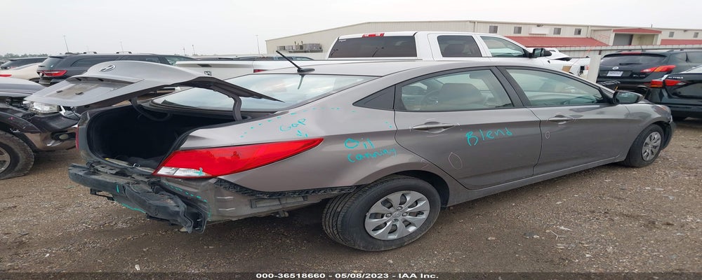 KMHCT4AE5HU369040 2017 HYUNDAI ACCENT photo no. 4