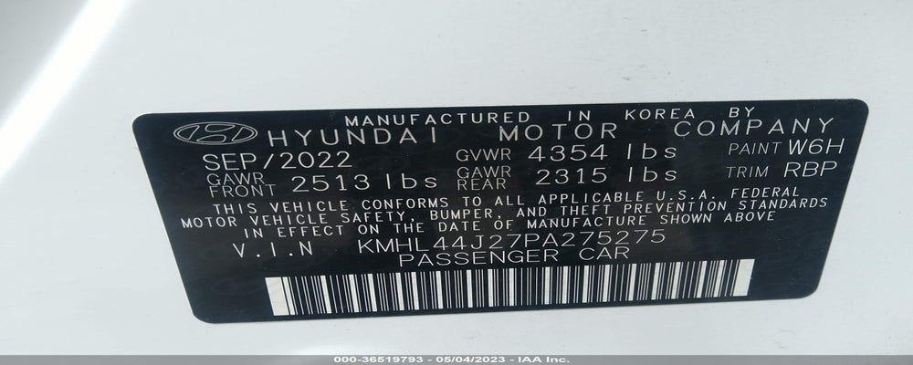 KMHL44J27PA275275 2023 HYUNDAI SONATA photo no. 9