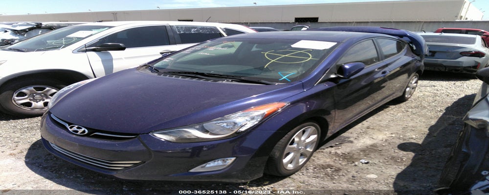 5NPDH4AE0BH003742 2011 HYUNDAI ELANTRA photo no. 2