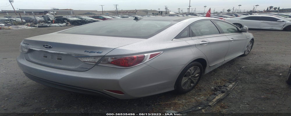 KMHEC4A49EA105509 2014 HYUNDAI SONATA HYBRID photo no. 4