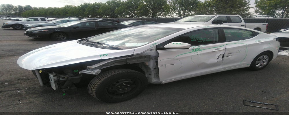 5NPDH4AE0GH767100 2016 HYUNDAI ELANTRA photo no. 2