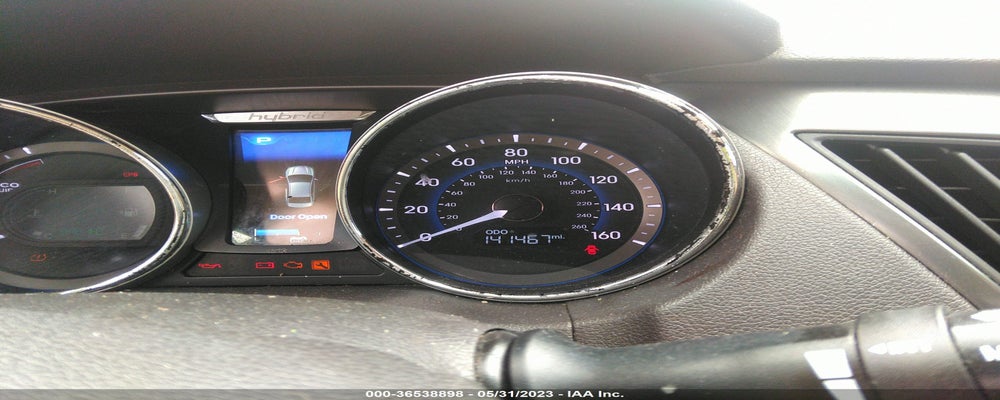 KMHEC4A46DA066246 2013 HYUNDAI SONATA HYBRID photo no. 7