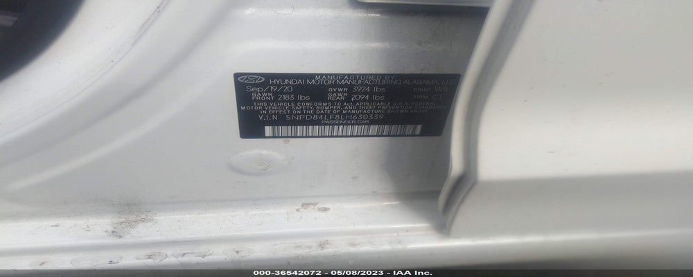 5NPD84LF8LH630339 2020 HYUNDAI ELANTRA photo no. 9