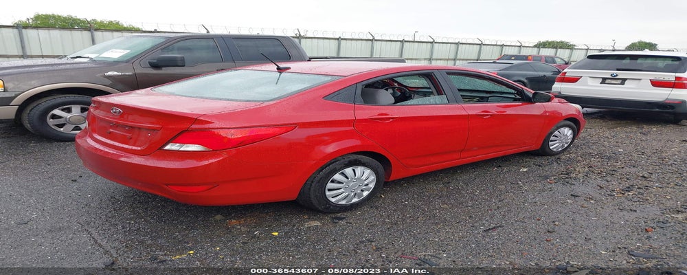 KMHCT4AE3HU310519 2017 HYUNDAI ACCENT photo no. 4