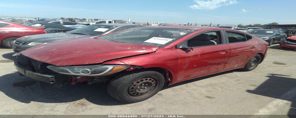 KMHD84LF3HU409353 2017 HYUNDAI ELANTRA photo no. 2