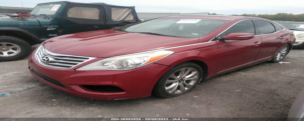 KMHFG4JG3CA172283 2012 HYUNDAI AZERA photo no. 2