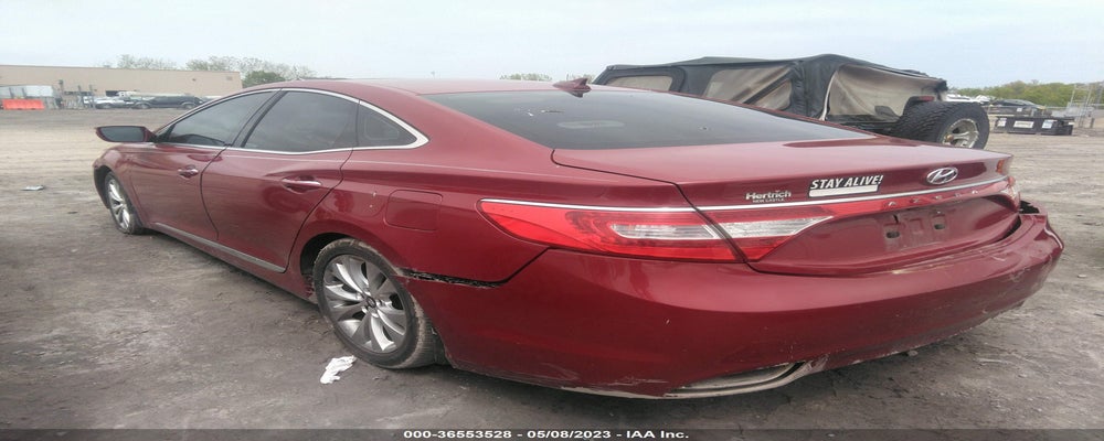 KMHFG4JG3CA172283 2012 HYUNDAI AZERA photo no. 3