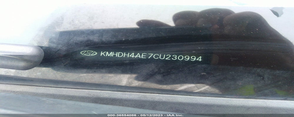 KMHDH4AE7CU230994 2012 HYUNDAI ELANTRA photo no. 9
