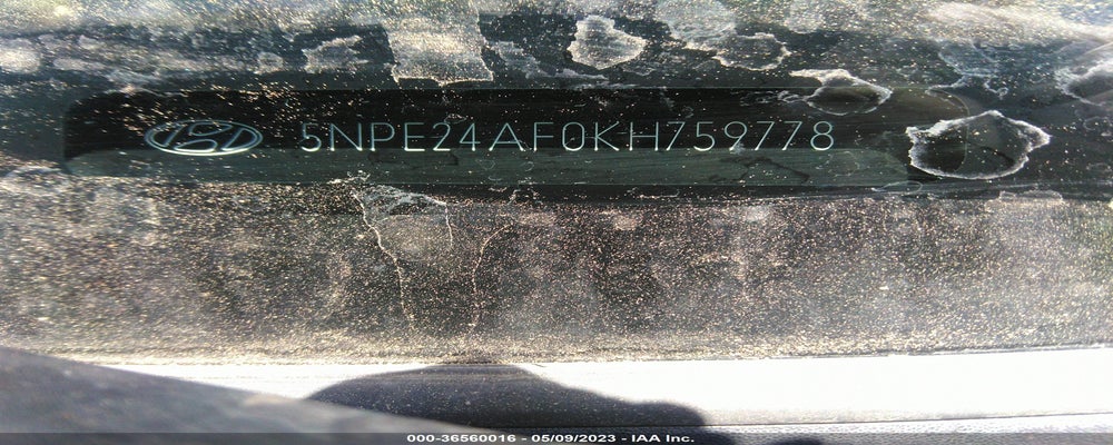 5NPE24AF0KH759778 2019 HYUNDAI SONATA photo no. 9