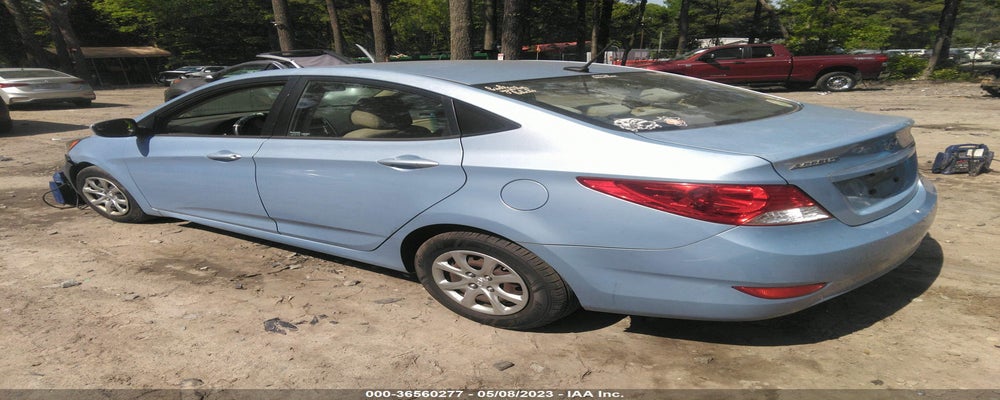 KMHCT4AE3EU613599 2014 HYUNDAI ACCENT photo no. 3