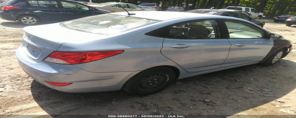 KMHCT4AE3EU613599 2014 HYUNDAI ACCENT photo no. 4