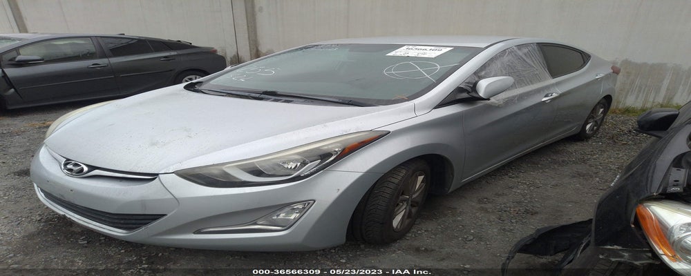 5NPDH4AE3EH520439 2014 HYUNDAI ELANTRA photo no. 2