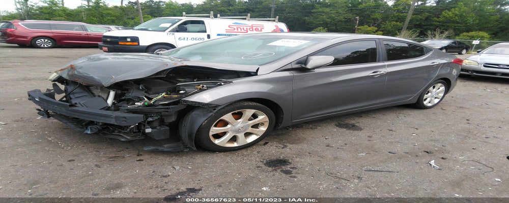 5NPDH4AE2CH083529 2012 HYUNDAI ELANTRA photo no. 2