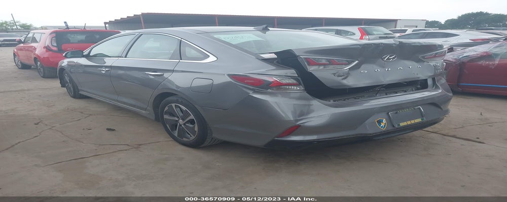 KMHE34L38JA084246 2018 HYUNDAI SONATA HYBRID photo no. 3