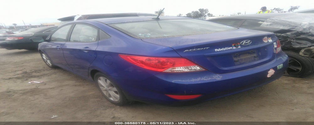 KMHCU4AE9DU479581 2013 HYUNDAI ACCENT photo no. 3