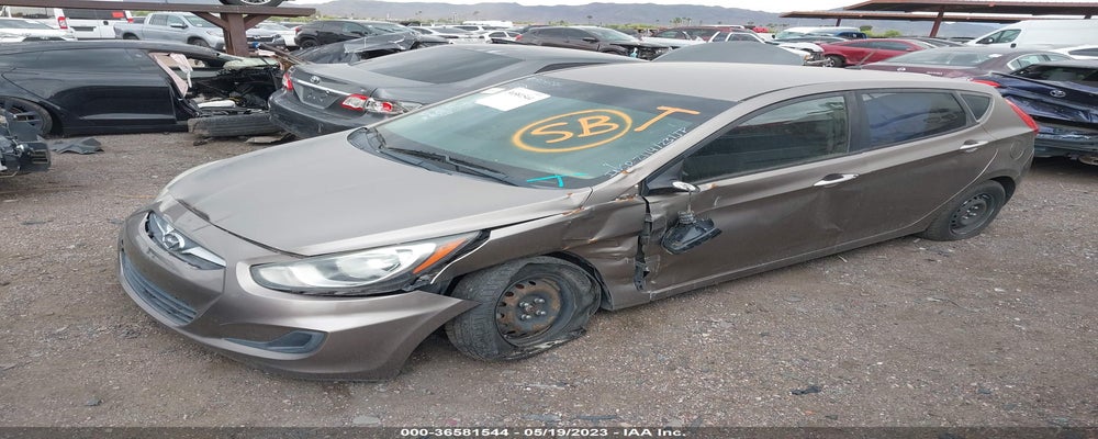 KMHCT5AE1EU149248 2014 HYUNDAI ACCENT photo no. 2