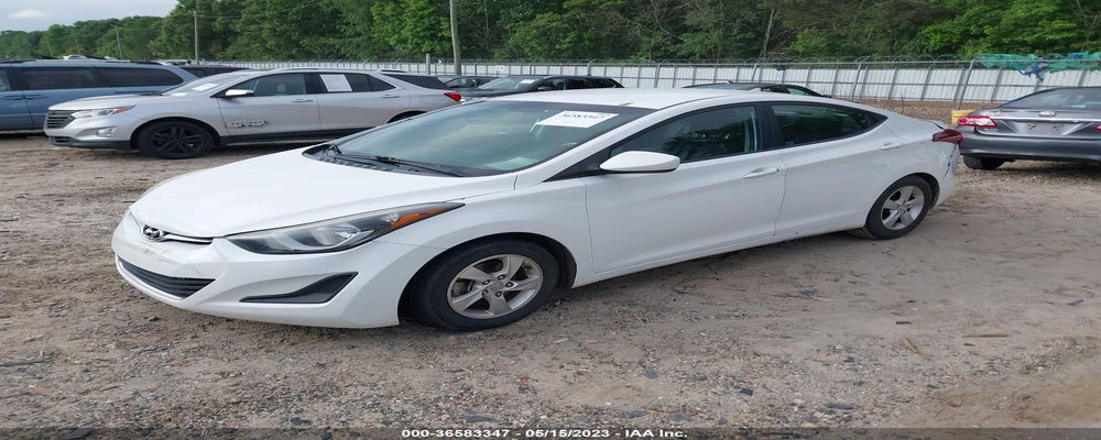 5NPDH4AE2EH517595 2014 HYUNDAI ELANTRA photo no. 2