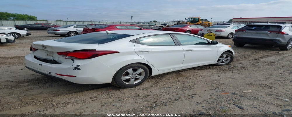 5NPDH4AE2EH517595 2014 HYUNDAI ELANTRA photo no. 4