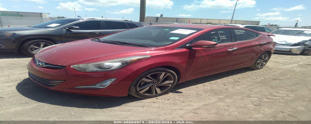 KMHDH4AE6FU448378 2015 HYUNDAI ELANTRA photo no. 2