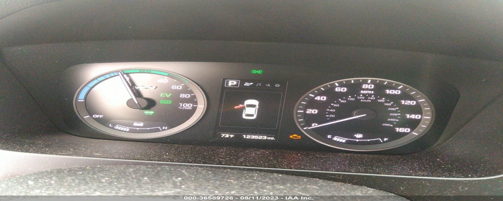 KMHE24L16GA042183 2016 HYUNDAI SONATA HYBRID photo no. 7