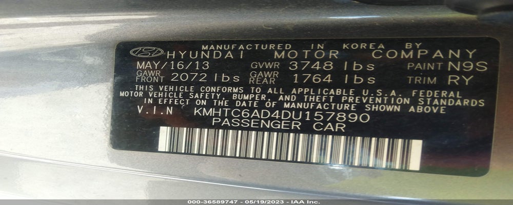 KMHTC6AD4DU157890 2013 HYUNDAI VELOSTER photo no. 9