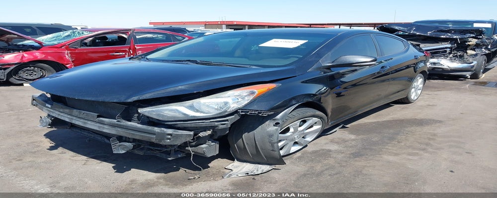 5NPDH4AE3CH083975 2012 HYUNDAI ELANTRA photo no. 2