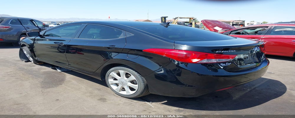 5NPDH4AE3CH083975 2012 HYUNDAI ELANTRA photo no. 3