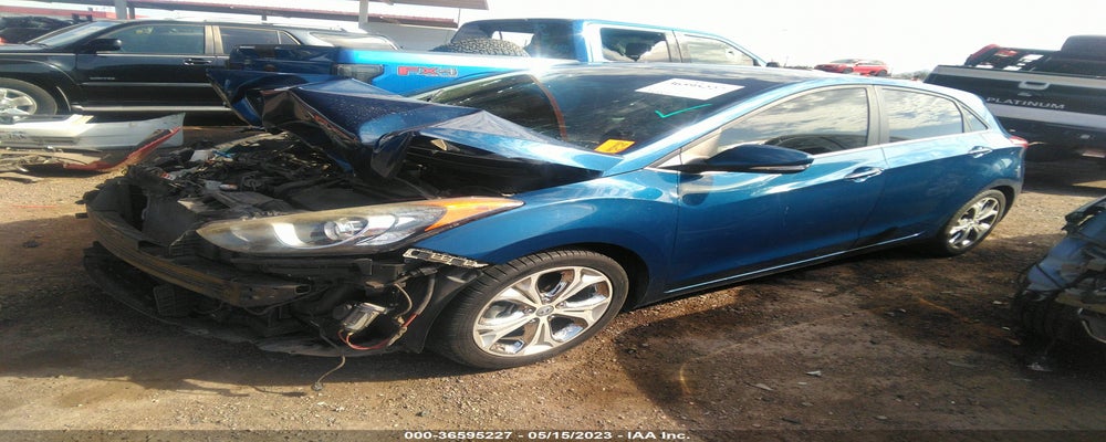 KMHD35LH9EU201043 2014 HYUNDAI ELANTRA GT photo no. 2