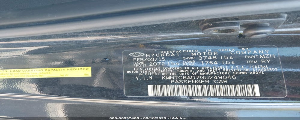 KMHTC6AD7GU249046 2016 HYUNDAI VELOSTER photo no. 9