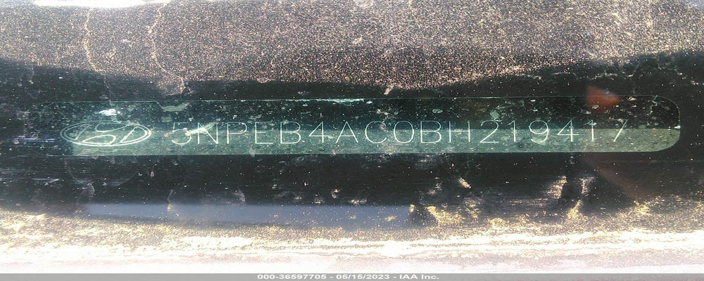 5NPEB4AC0BH219417 2011 HYUNDAI SONATA photo no. 9