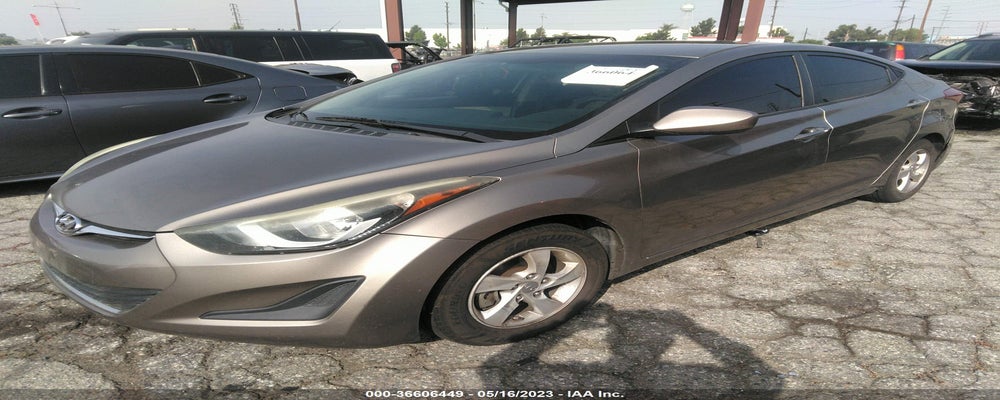 5NPDH4AE8EH509369 2014 HYUNDAI ELANTRA photo no. 2