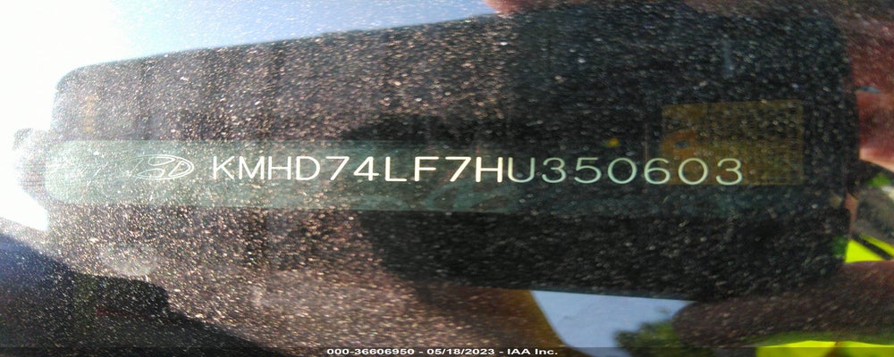 KMHD74LF7HU350603 2017 HYUNDAI ELANTRA photo no. 9