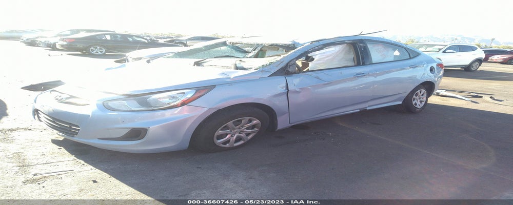 KMHCT4AE5EU684481 2014 HYUNDAI ACCENT photo no. 2