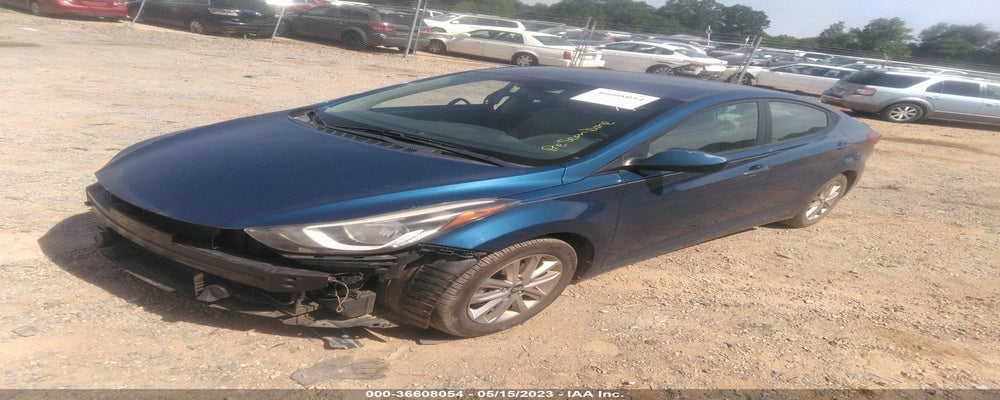 KMHDH4AE4EU083603 2014 HYUNDAI ELANTRA photo no. 2