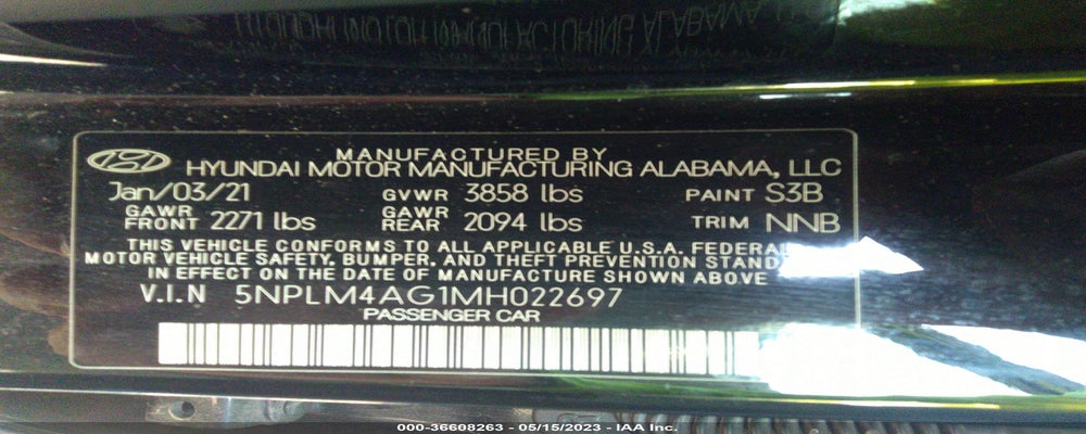 5NPLM4AG1MH022697 2021 HYUNDAI ELANTRA photo no. 9