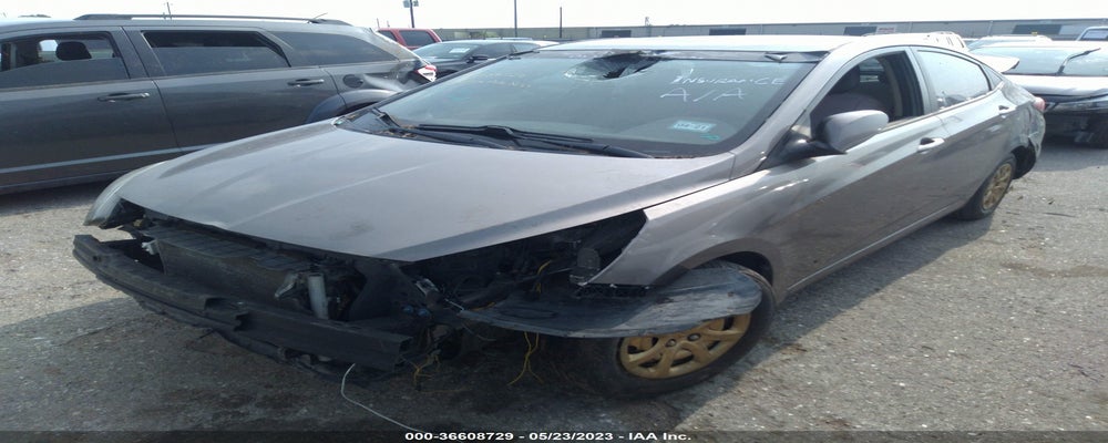 KMHCT4AE3EU591149 2014 HYUNDAI ACCENT photo no. 2