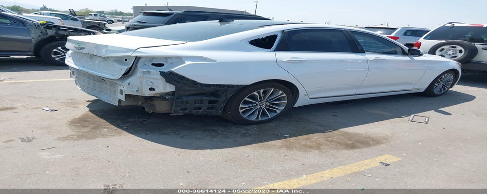 KMHGN4JE4FU100987 2015 HYUNDAI GENESIS photo no. 4