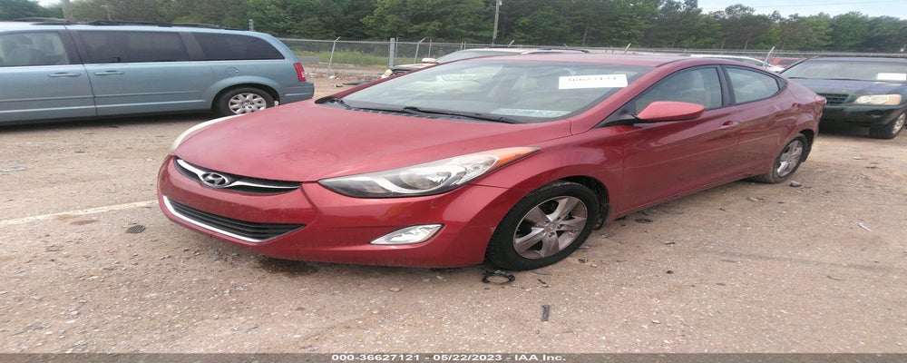 KMHDH4AE1CU360107 2012 HYUNDAI ELANTRA photo no. 2