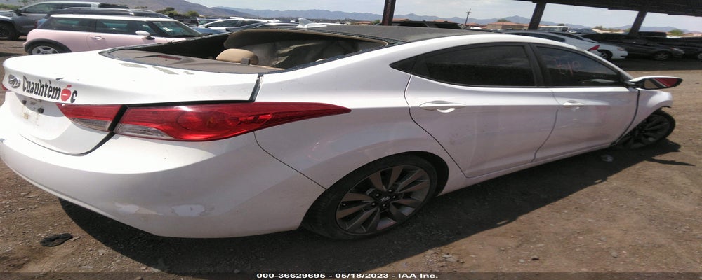 5NPDH4AE1BH021621 2011 HYUNDAI ELANTRA photo no. 4