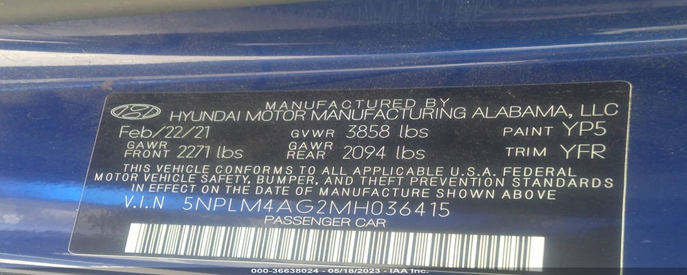 5NPLM4AG2MH036415 2021 HYUNDAI ELANTRA photo no. 9